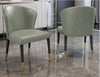Steel Finish Marble Dining Table-Set / Lixra