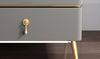 Set Of 2 Italian Wooden Bedside Night Stand / Lixra