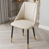 Set Of 4 Ultimate Leather Dining Chairs / Lixra