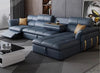 Modern Multifunctional Electrical Leather Recliner Sofa Bed / Lixra