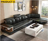 Customizable Sectional Leather Sofa Set With Built-In Speaker / Lixra