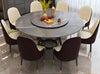 Dine Shine Marble-Top Dining Table Set / Lixra
