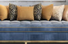3-Seater Italian Designed Fabric Sofa / Lixra