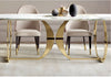 High Defined Marble-Top Dining Table Set / Lixra