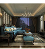 European Button Tufted Leather Sofa Set / Lixra