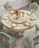 Modern Marble Round Dining Table Set / Lixra