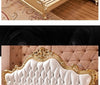 Elegant European Design Luxury Leather Bed / Lixra