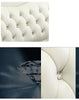 European Button Tufted Leather Bed / Lixra