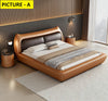 Cozy Modern Leather Upholstery Bed / Lixra