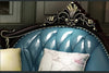European Button Tufted Leather Sofa Set / Lixra