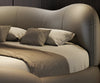 Luxurious Leather LED Modern Round Bed / Lixra