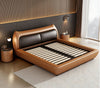 Cozy Modern Leather Upholstery Bed / Lixra