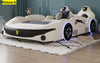 Ultimate Luxurious Leather Kid's Car Bed / Lixra