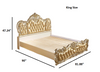 Antique Luxurious European Leather Bed / Lixra