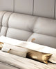 Luxurious Italian modern Leather Bed / Lixra
