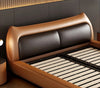 Cozy Modern Leather Upholstery Bed / Lixra