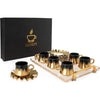 Set Of 6 Turkish Coffee Cups And Saucers / Lixra