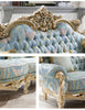 Liville European Floral Carved Sofa Set / Lixra