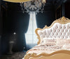 Elegant European Design Luxury Leather Bed / Lixra