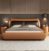 Cozy Modern Leather Upholstery Bed / Lixra