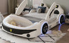 Ultimate Luxurious Leather Kid's Car Bed / Lixra