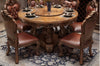 Royal European Marble Dining Table Set with Lazy Susan / Lixra