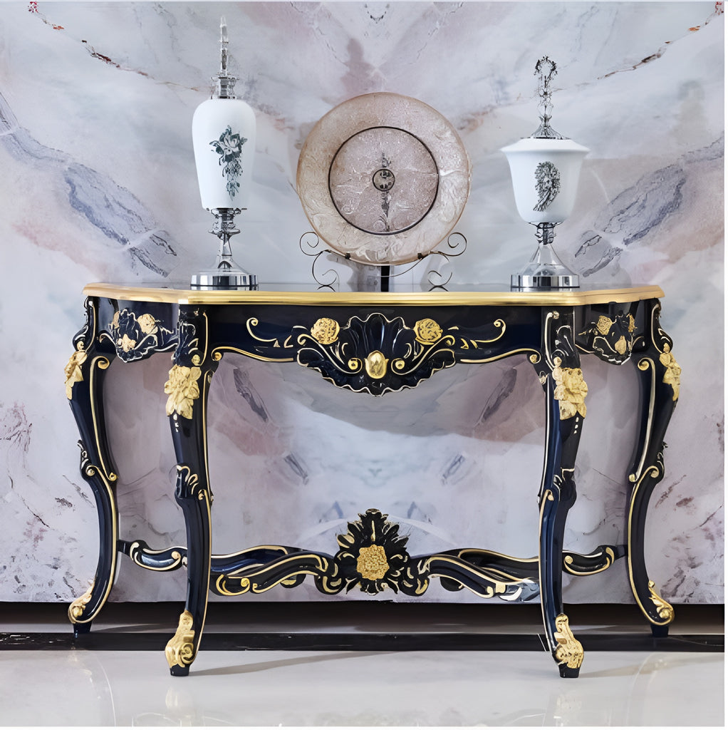 European Luxurious Wooden Accent Table / Lixra