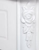 European Luxurious Wooden Finish Night Stand / Lixra