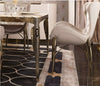 Ultramodern Marble-Top Dining Table Set / Lixra