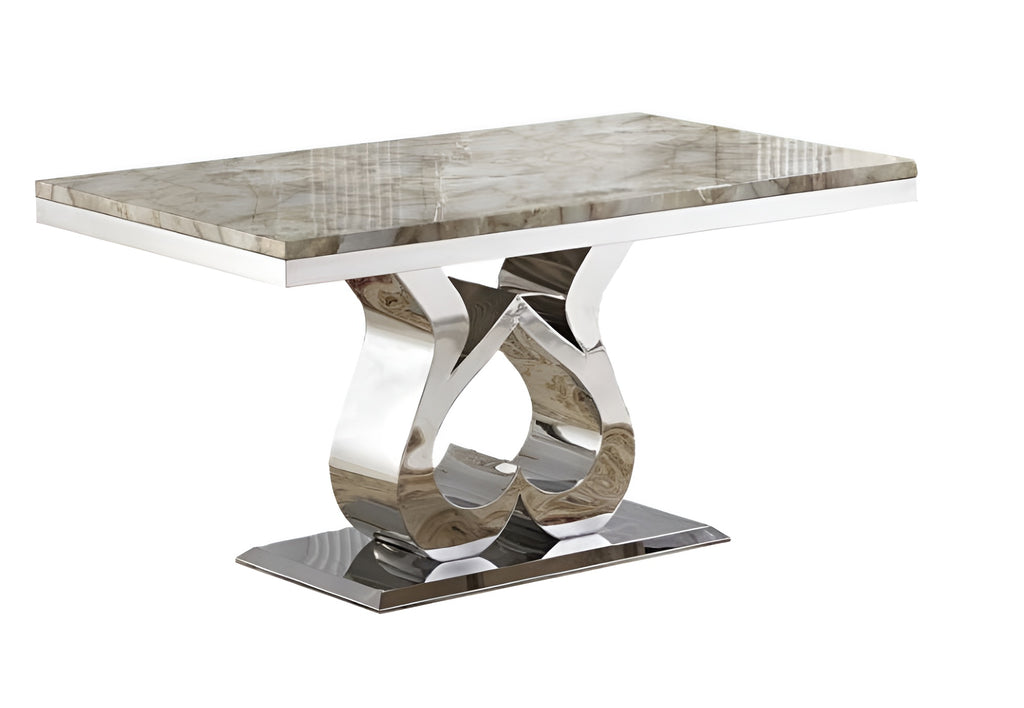 Rectangular Contemporary Design Marble Dining Table / Lixra