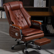 360-Degree Swivel Leather Office Work Chair / Lixra