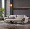 Contemporary Velvet Fabric Couch Set For Living Room / Lixra
