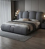 Modern Leather Upholstered Comfortable Bed / Lixra