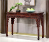 Wooden Crafted Rectangular Accent Table / Lixra