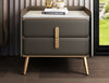 Set Of 2 Wooden Finish Night Stand / Lixra