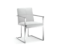 Leather Upholstered 4-Piece Dining Chairs / Lixra