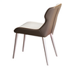 Stylish Round Marble-Top Dining Table
