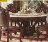 Vintage Charm Round Dining Table Set With Lazy Susan / Lixra