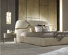Golden Grace Luxurious Velvet Fabric Rectangular Bed / Lixra