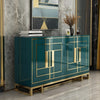 Glossy Wooden-Top Modern Buffet Table / Lixra