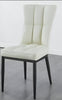 Set Of 4 Cozy Comfort Leather Dining Chairs / Lixra