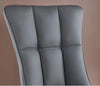 Set Of 4 Cozy Comfort Leather Dining Chairs / Lixra
