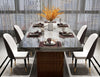 Wooden Base Marble Dining Table Set / Lixra / Lixra
