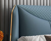 Luxurious Style Exquisite Designed Leather Bed / Lixra