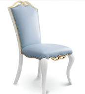 4-Piese European Designer Leather Dining Chair / Lixra