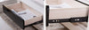Modern Extensible TV Stand with Glass Tabletop / Lixra