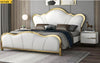 Rich Infinite Look Modern Leather Bed / Lixra