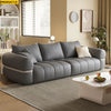 Inviting Luxury Pillow-Back Leather Sofa / Lixra