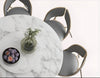 Round Marble Dining Table Set / Lixra