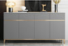 Western Wooden Glossy Buffet Table / Lixra